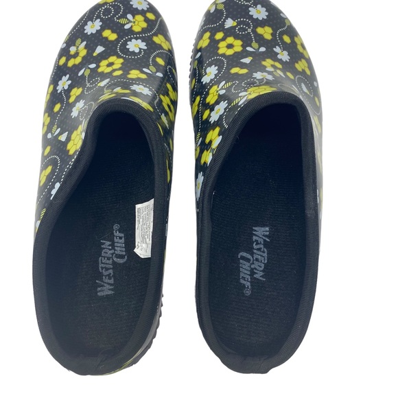 Western Chief Womens Garden Bee Flower Clogs - Size 10 - Picture 3 of 8